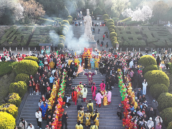 Traveling through five thousand years, watching the birthday party of the goddess of the top stream, Nü wa's grandeur is packed!